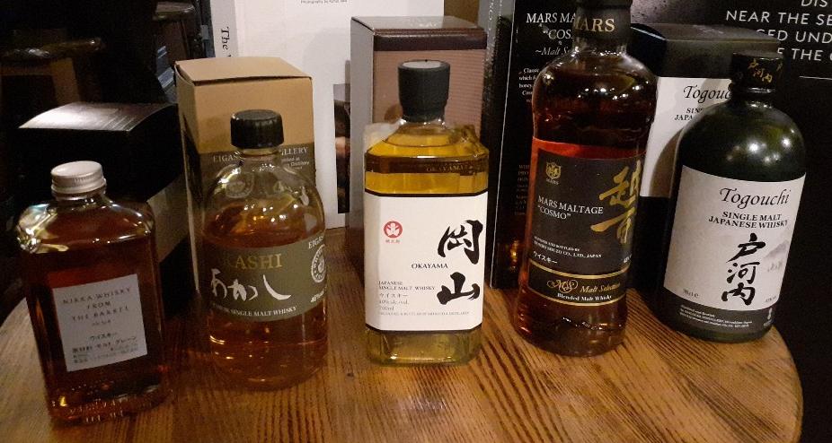 Japanese whiskey tasting with Paul Maguire