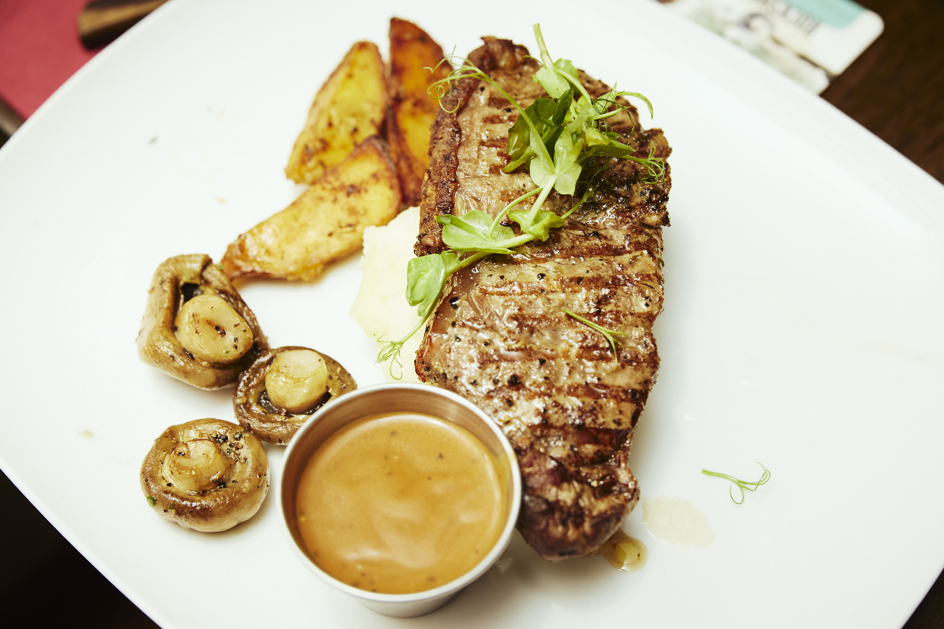 Steak at Dan O'Connells in Ennis