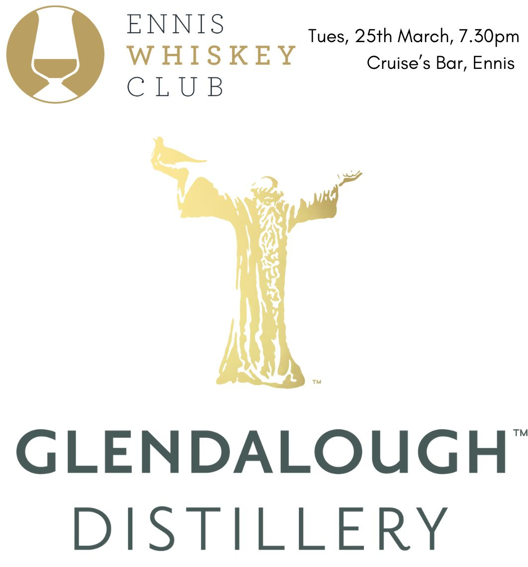 Glendalough Whiskey Tasting with the Ennis Whiskey Club