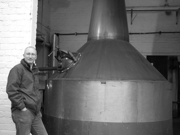 Paul Quin at Glenturret Distillery, Highlands